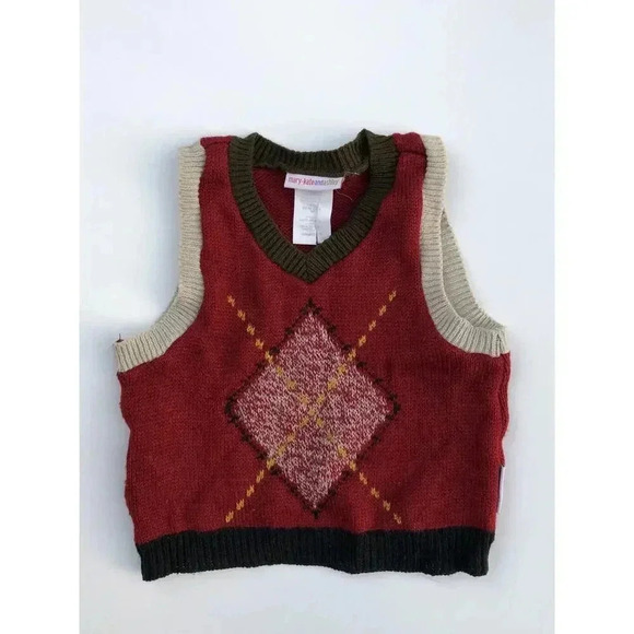 Vintage Argyle Sweater Vest - Picture 2 of 7